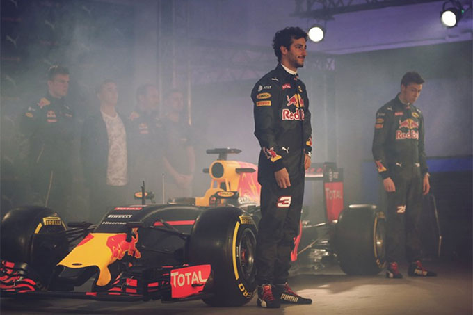 Red Bull Racing présente sa livrée 2016