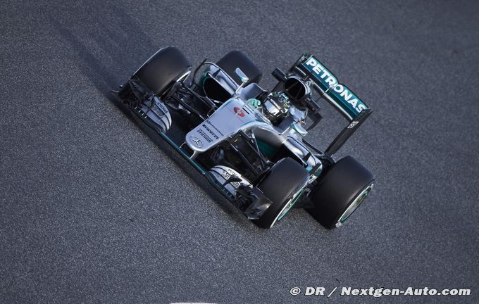 Mercedes a réussi 13 Grands Prix (...)