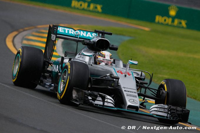 Melbourne, L3 : Mercedes deux dixièmes