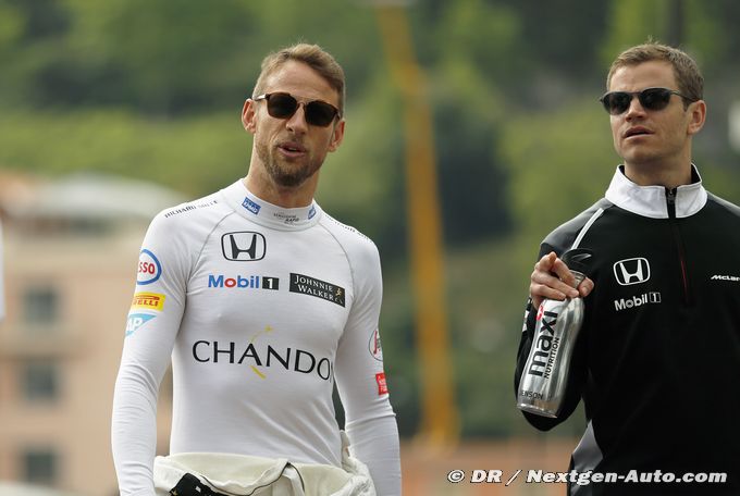 Button veut rester chez McLaren-Honda