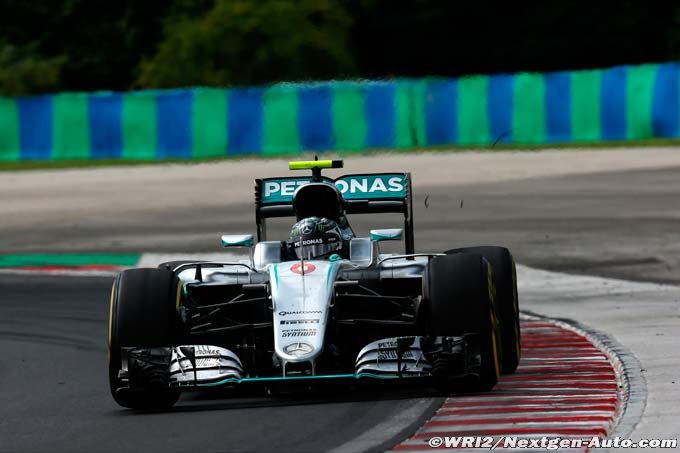 Hungaroring : Rosberg en pole d'une
