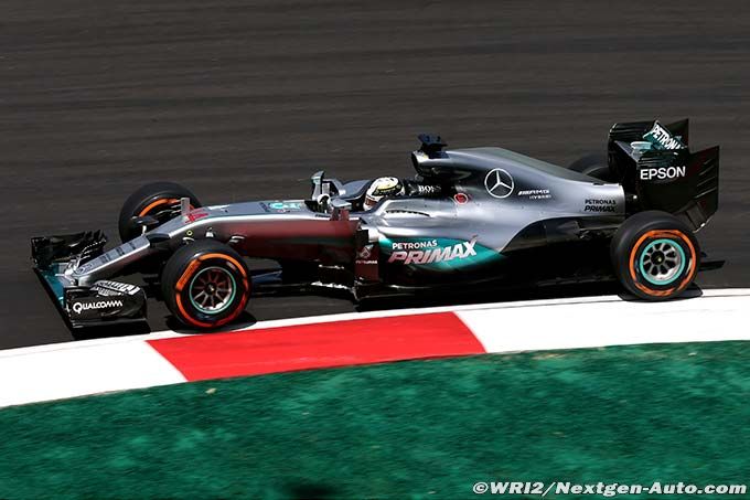 Hamilton en pole devant Rosberg et (...)