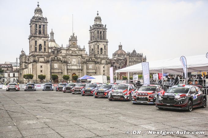 Le WRC en fête à Mexico City
