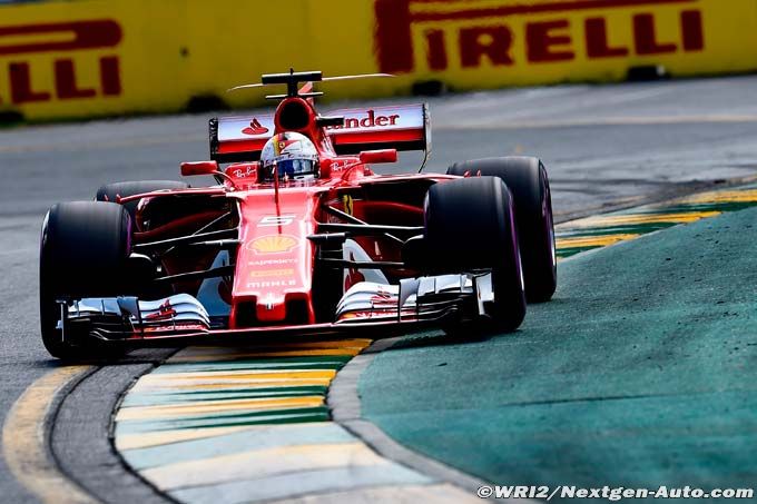 Sebastian Vettel et Ferrari s'impos