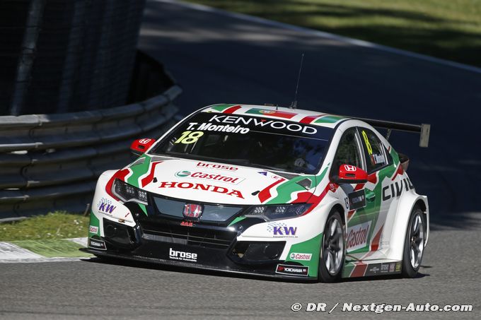 Hungaroring, Race 1: Monteiro boosts