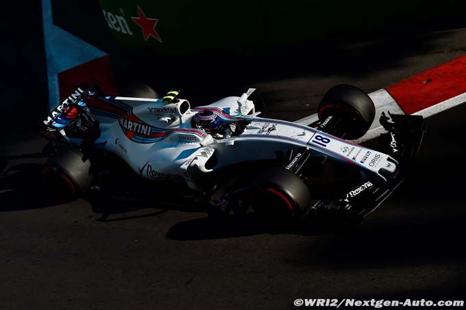 Williams : Stroll devant Massa, (...)