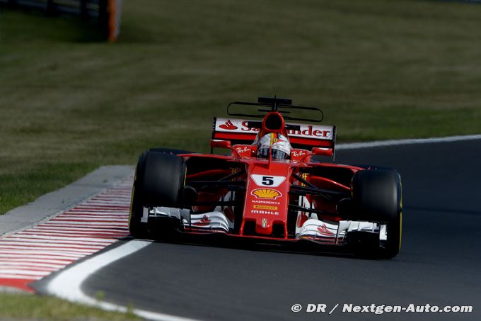 Vettel heads Ferrari one-two in (...)