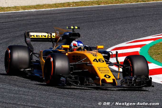 Trois pilotes en piste pour Renault