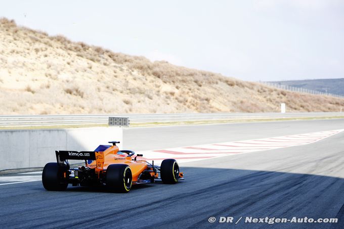 Alonso ravi de ses premiers essais,