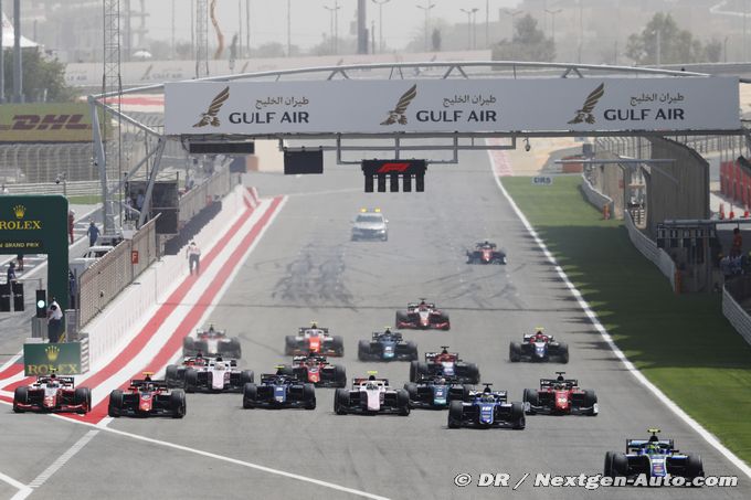 Bahreïn, Course 1 : Norris gagne, (...)