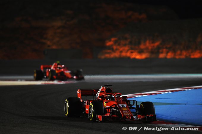 Vettel en pole, première ligne (...)