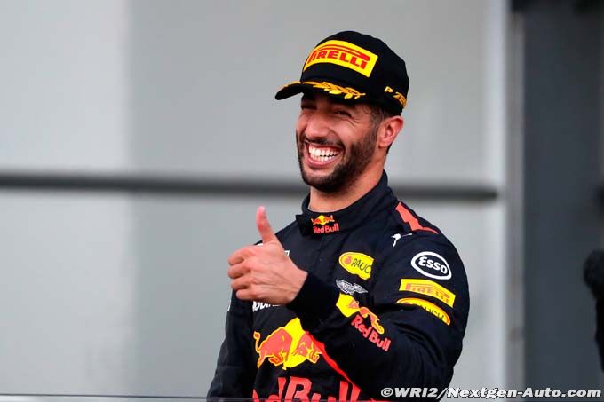 Ricciardo se rappelle de sa victoire à