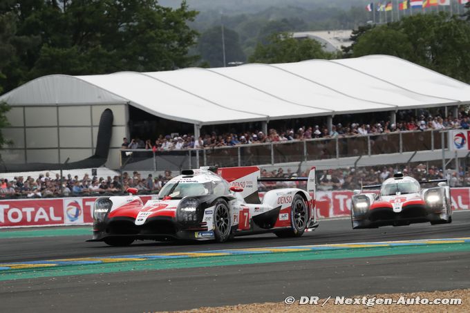 24h du Mans, H+3 : Toyota un tour (...)