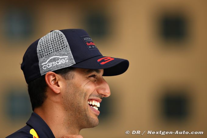 Ricciardo devrait prendre ses premières