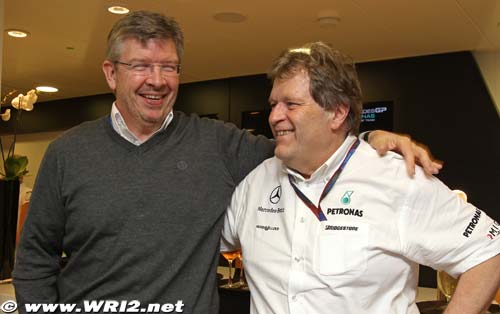 Mercedes GP satisfaite de sa fin (...)