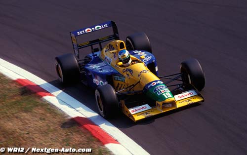 La Benetton B191 de Schumacher aux (...)