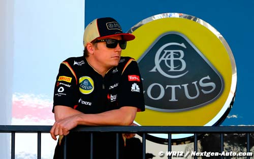Kimi Raikkonen, chez Lotus ou Ferrari en