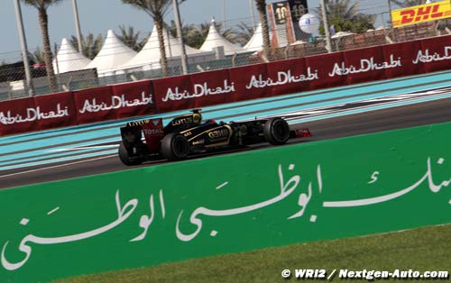 Abu Dhabi L1 : Grosjean confirme (...)