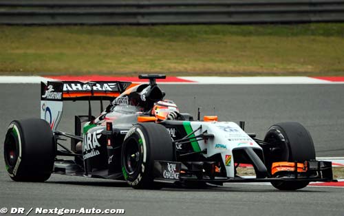 Force India place ses deux voitures dans