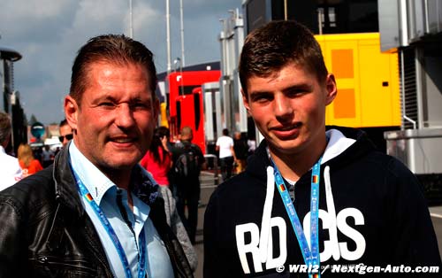 Verstappen says son Max 'hot'