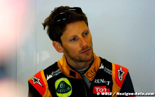 Grosjean in no hurry to secure F1 future