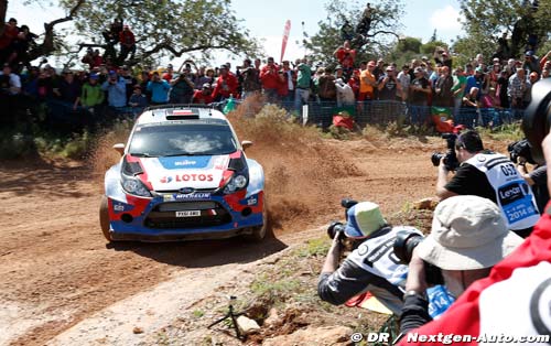 Kubica gains experience in Finland