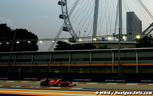 FP1 & FP2 - Singapore GP report: