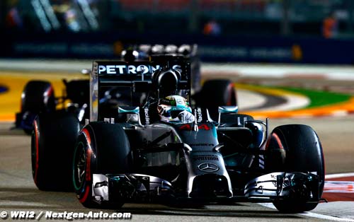 Singapour : Hamilton et Rosberg (...)
