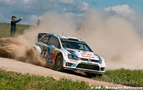 SS4: Ogier takes charge in dusty Spain