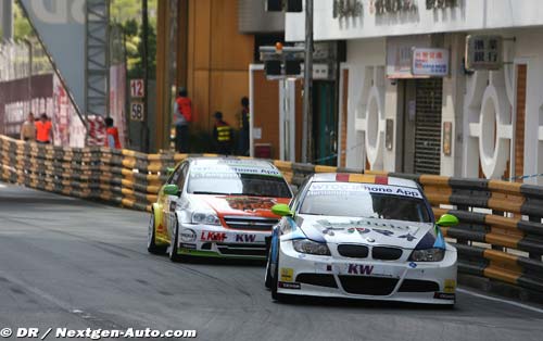 Six TC2T cars in the finale at Macau