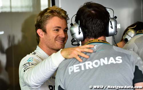 Rosberg 'not angry' with (...)