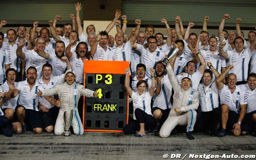 Williams visera la victoire en 2015