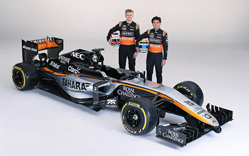 Force India reveals dynamic new (...)