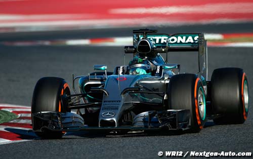 Barcelone L1 : Rosberg et Hamilton (...)