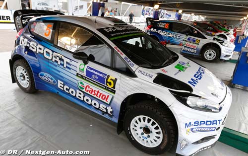 New Ford Fiesta RS WRC debuts at (...)