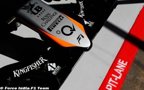 Force India : La VJM08 B manque un (...)