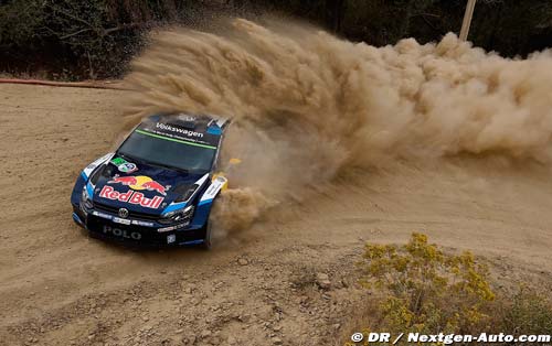 Volkswagen leads with three Polo R WRC