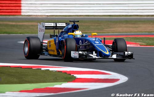 Race - British GP report: Sauber Ferrari
