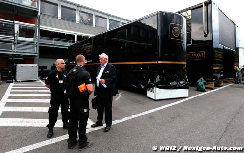 Lotus stuck at Spa as Renault decision