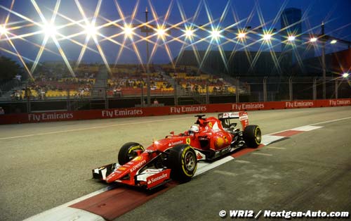 Vettel en pole position à Singapour