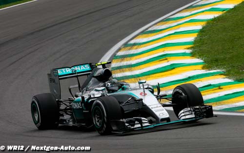 Brésil : une pole de plus pour Rosberg