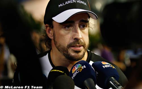 Alonso : Je serai là en 2016