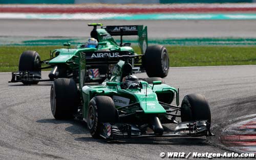 Caterham collapse probes taking (...)